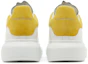 Details for Alexander McQueen Oversized Sneaker 'White Yellow' 553680-WHGP7-9245