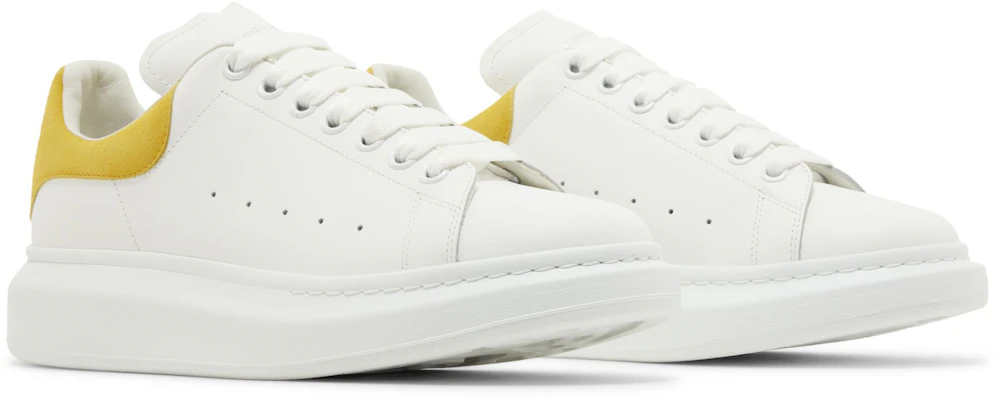 Alexander McQueen Oversized Sneaker 'White Yellow' 553680-WHGP7-9245 Cheap Alexander McQueen Oversized Sneaker 'White Yellow' 553680-WHGP7-9245