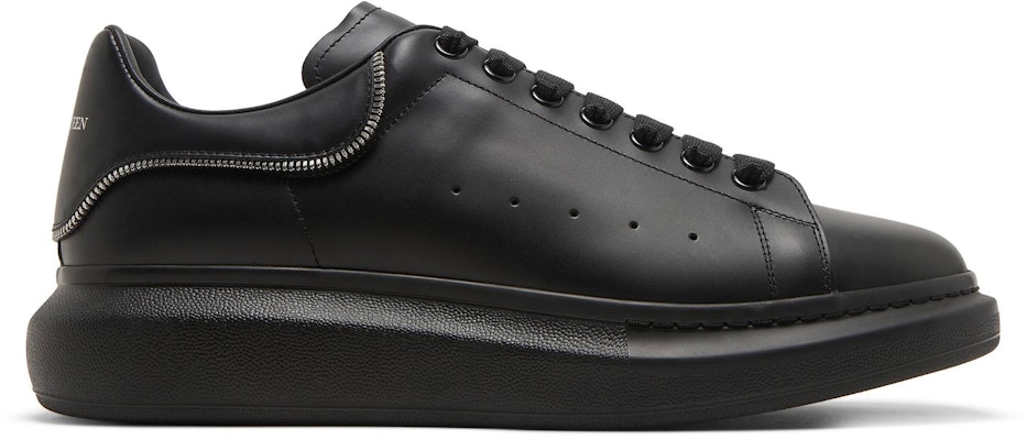 알렉산더 맥퀸 오버사이즈 스니커즈 '지퍼 투스 블랙 실버' 688521WIB9P1081 Buy 알렉산더 맥퀸 오버사이즈 스니커즈 '지퍼 투스 블랙 실버' 688521WIB9P1081