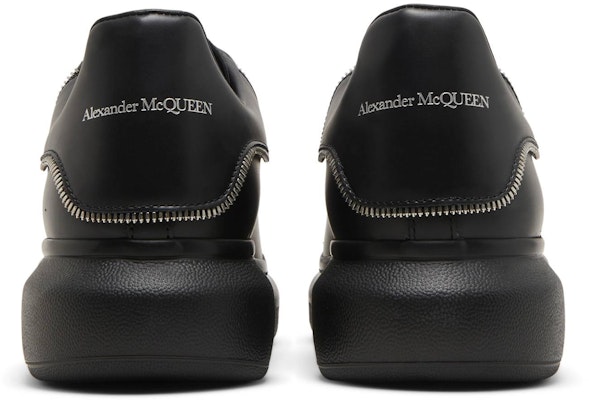 알렉산더 맥퀸 오버사이즈 스니커즈 '지퍼 투스 블랙 실버' 688521WIB9P1081 Details for 알렉산더 맥퀸 오버사이즈 스니커즈 '지퍼 투스 블랙 실버' 688521WIB9P1081