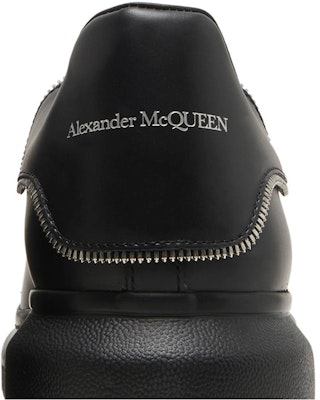 알렉산더 맥퀸 오버사이즈 스니커즈 '지퍼 투스 블랙 실버' 688521WIB9P1081 Sizing 알렉산더 맥퀸 오버사이즈 스니커즈 '지퍼 투스 블랙 실버' 688521WIB9P1081