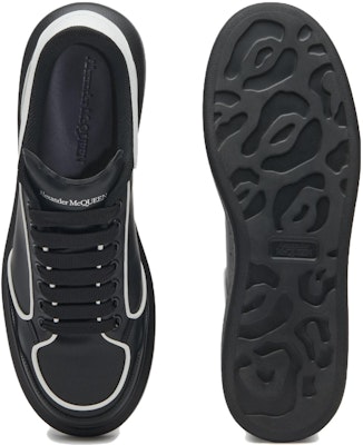 Alexander McQueen Sneaker Besar 'Hitam Putih' 777300WHJE51070 Purchase Alexander McQueen Sneaker Besar 'Hitam Putih' 777300WHJE51070