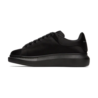 Alexander McQueen Oversized Sneaker 'Black Satin'