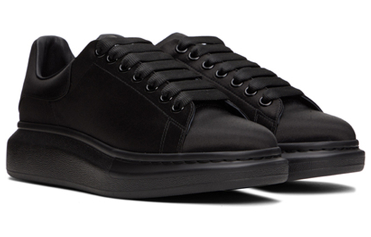Alexander McQueen Oversized Sneaker 'Black Satin' 圖 3