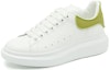 Order Alexander McQueen Kasut Oversaiz 'Hijau Putih' 727394WHXMT8729