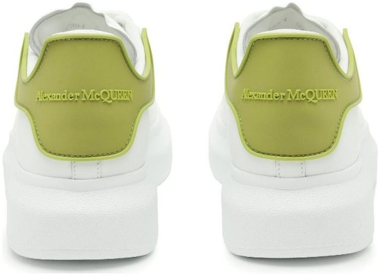 Alexander McQueen Oversized Sneakers 'Green White' 727394WHXMT8729 Lookbook Alexander McQueen Oversized Sneakers 'Green White' 727394WHXMT8729