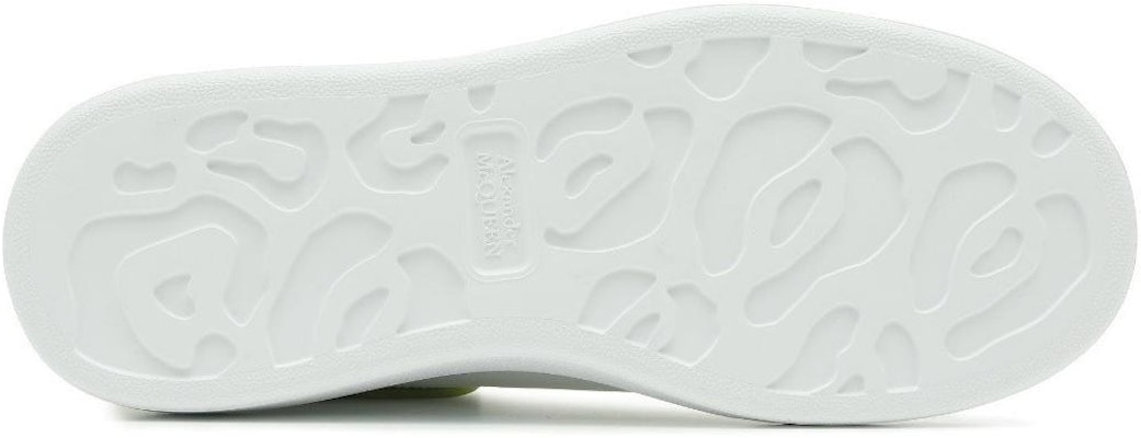 Alexander McQueen Oversized Sneakers 'Green White' 727394WHXMT8729 Shop Alexander McQueen Oversized Sneakers 'Green White' 727394WHXMT8729
