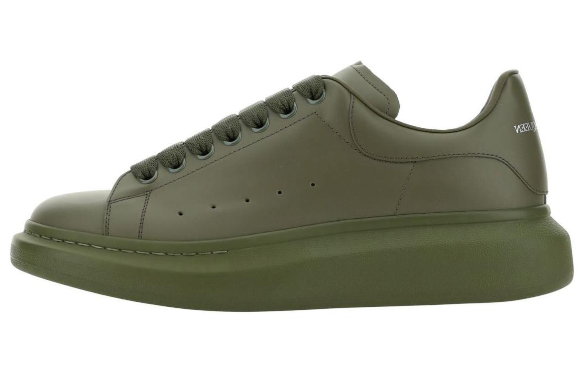 Alexander McQueen Oversized Sneaker 'Military Green' 727388WHTQ43211