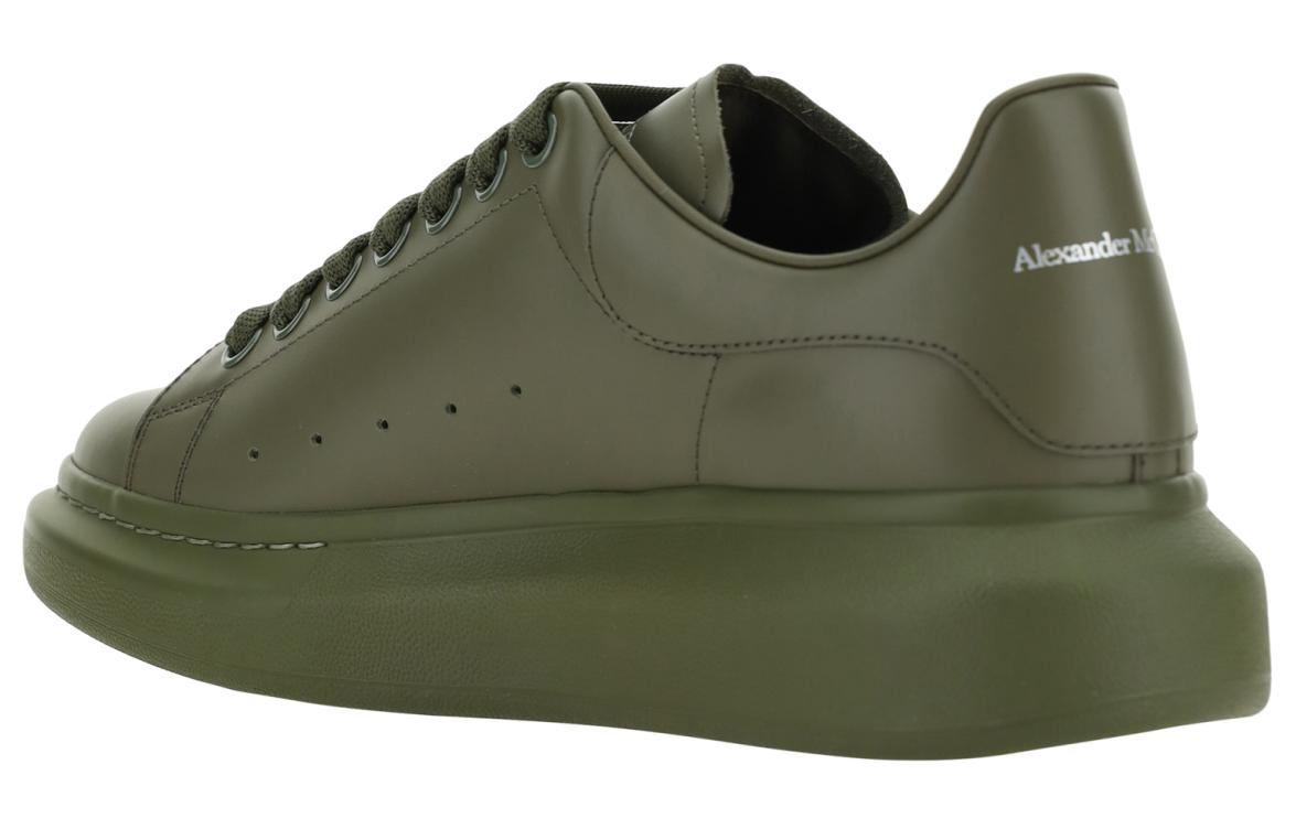 Shop 알렉산더 맥퀸 오버사이즈 스니커즈 (올리브그린) 727388WHTQ43211