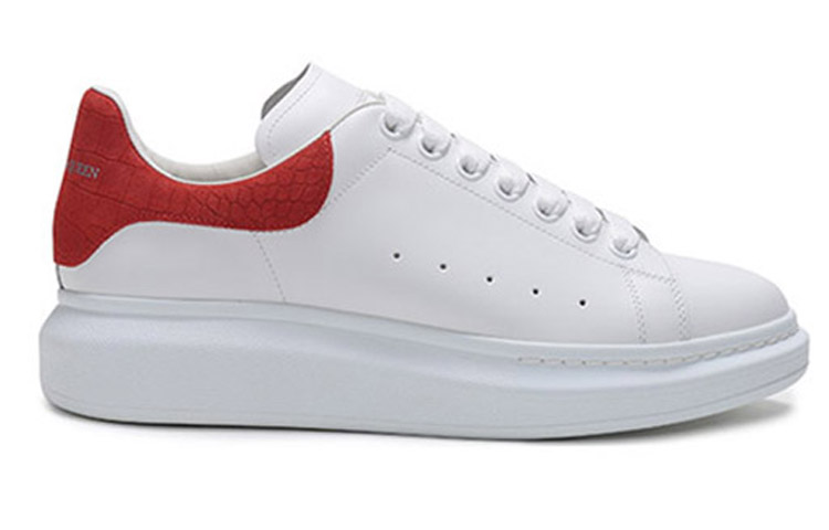 Alexander McQueen Oversized Sneaker 'White Red Reptile' 圖 2