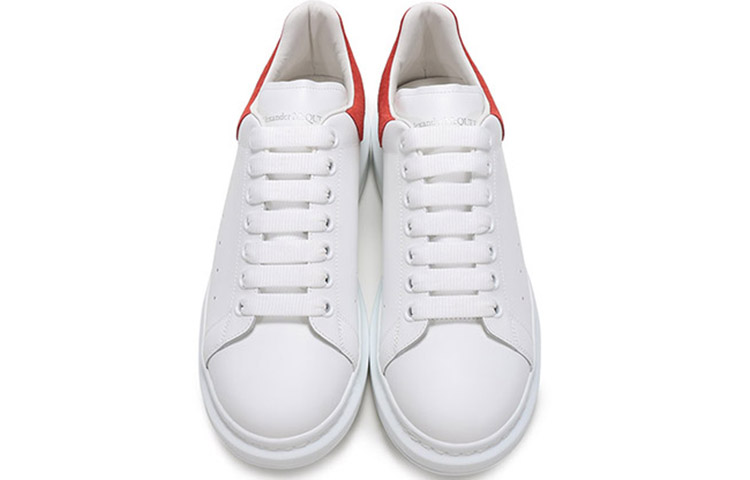 Alexander McQueen Oversized Sneaker 'White Red Reptile' 圖 4