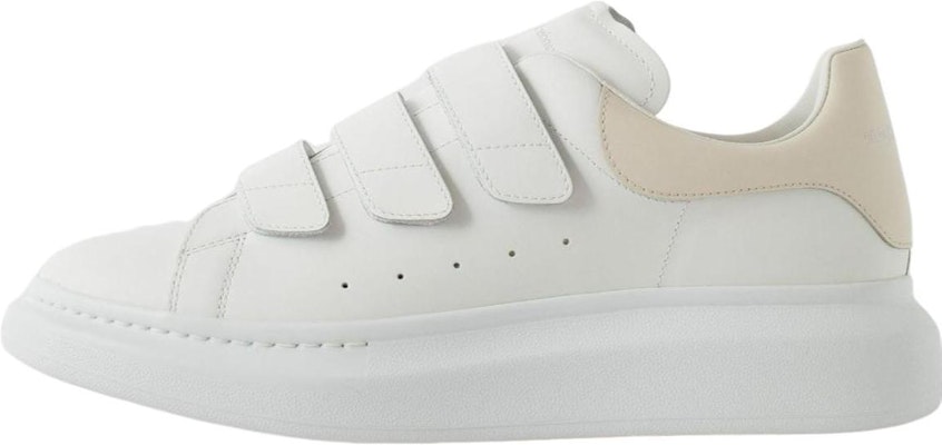 Alexander McQueen Oversized Triple Strap Sneaker 'White Vanilla' 727398WHGP58933 Buy Alexander McQueen Oversized Triple Strap Sneaker 'White Vanilla' 727398WHGP58933