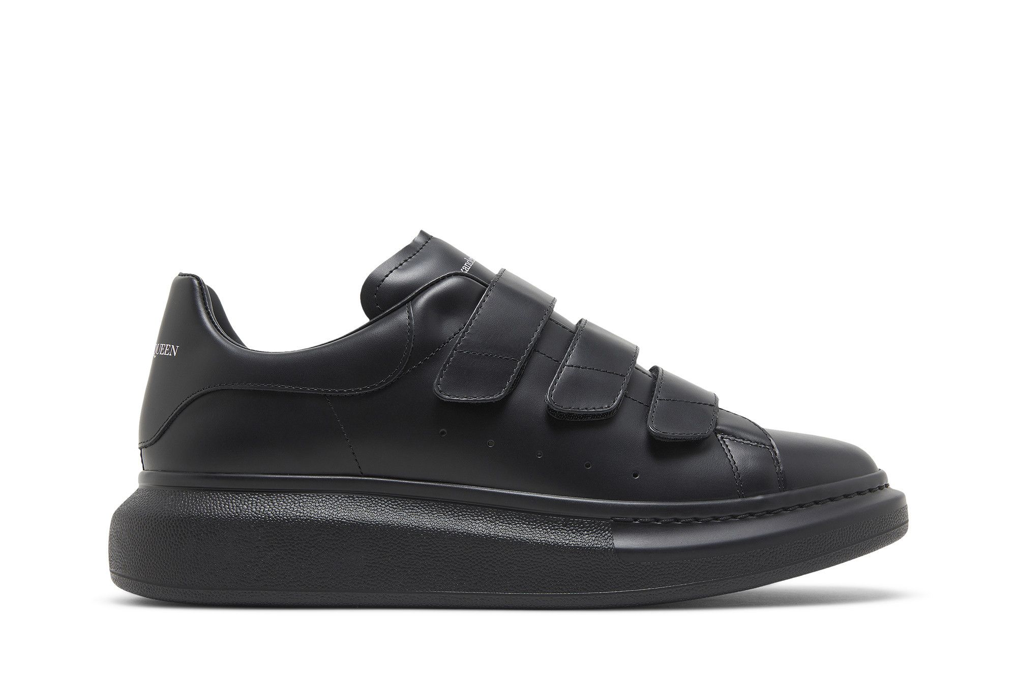 Alexander McQueen Oversized Triple Strap Sneaker 'Triple Black' 705067-WHGP5-1000