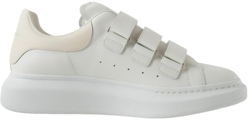 Alexander McQueen Oversized Triple Strap Sneaker 'White Vanilla' 727398WHGP58933 Order Alexander McQueen Oversized Triple Strap Sneaker 'White Vanilla' 727398WHGP58933