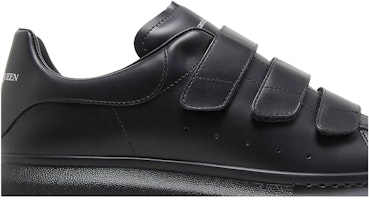 Alexander McQueen Oversized Triple Strap Sneaker 'Hitam Triple' 705067-WHGP5-1000 Order Alexander McQueen Oversized Triple Strap Sneaker 'Hitam Triple' 705067-WHGP5-1000