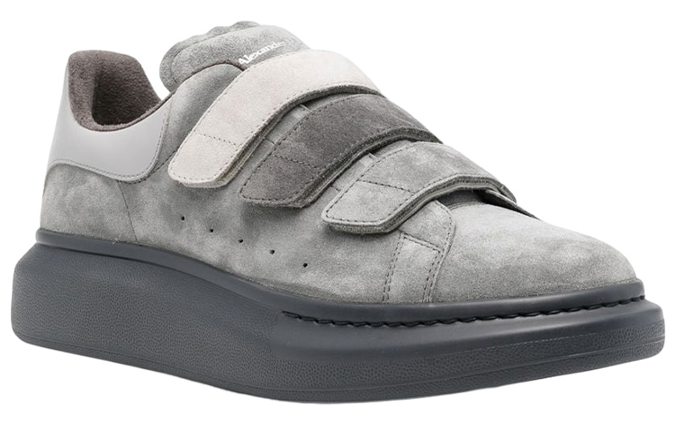 Order Alexander McQueen Oversized Triple Strap Sneakers 'Kelabu' 705115-WIA5B-1535