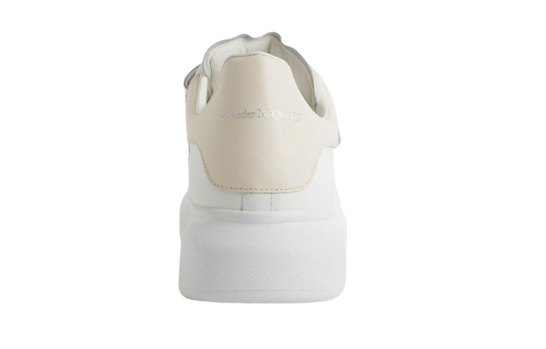 Shop Alexander McQueen Kasut Bersalut Tiga Getah 'Putih Vanila' 727398WHGP58933