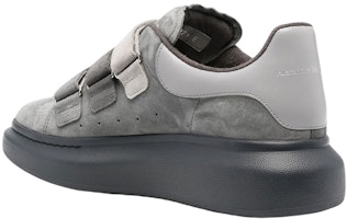 Alexander McQueen Oversized Triple Strap Sneakers 'Kelabu' 705115-WIA5B-1535 Shop Alexander McQueen Oversized Triple Strap Sneakers 'Kelabu' 705115-WIA5B-1535