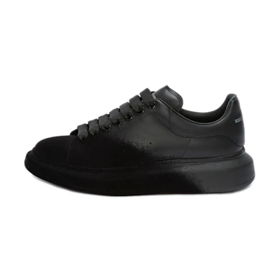 Alexander McQueen Oversized Two-Tone Sneaker 'Pure Black'
