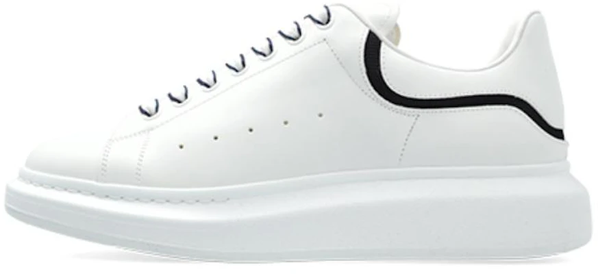 Alexander McQueen Oversized White Black Stripe 794506WIEEW9095 Buy Alexander McQueen Oversized White Black Stripe 794506WIEEW9095