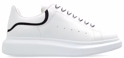 Alexander McQueen Oversized White Black Stripe 794506WIEEW9095 Alexander McQueen Oversized White Black Stripe 794506WIEEW9095