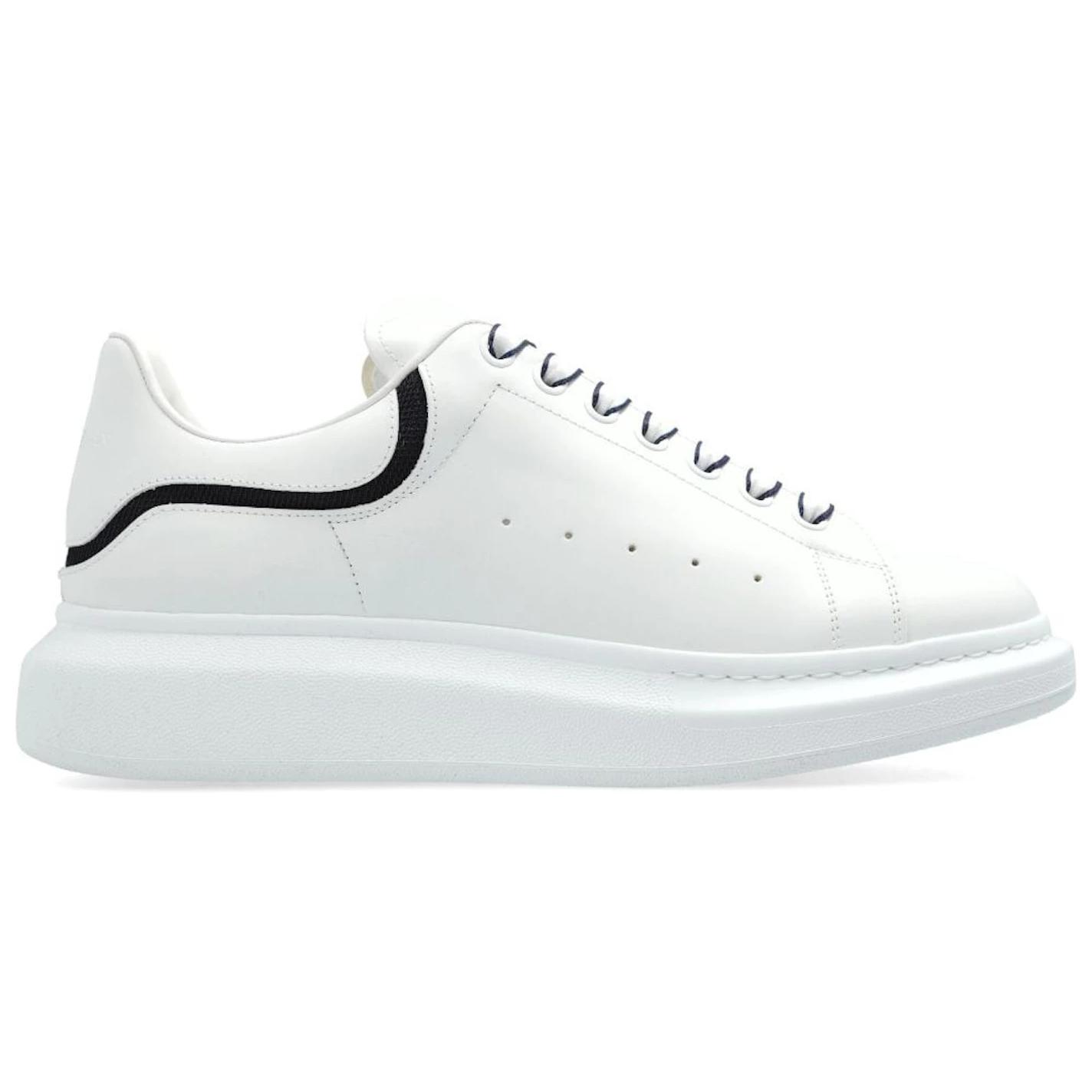 Lookbook Alexander McQueen Oversized White Black Stripe 794506WIEEW9095