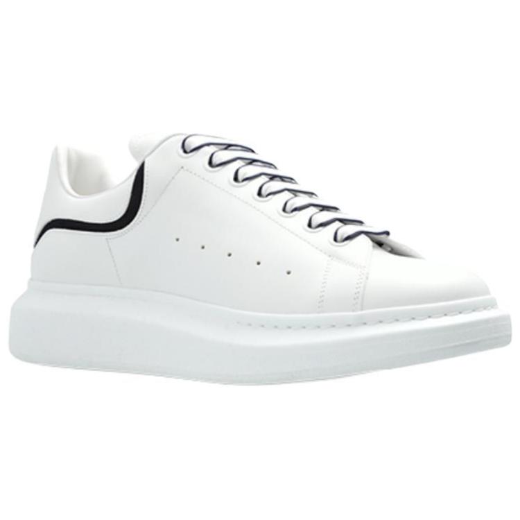 Shop Alexander McQueen Oversized White Black Stripe 794506WIEEW9095