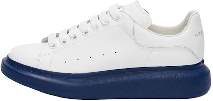 Alexander McQueen Oversized White Paris Blue 553680WHTQ49098 Alexander McQueen Oversized White Paris Blue 553680WHTQ49098