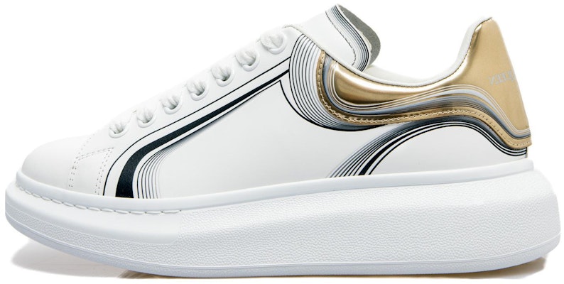 Alexander McQueen Oversized White Silver 750336WIDJP8834 Buy Alexander McQueen Oversized White Silver 750336WIDJP8834