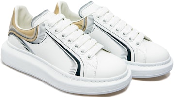 亚历山大·麦昆 白色银色超大款 750336WIDJP8834 Lookbook 亚历山大·麦昆 白色银色超大款 750336WIDJP8834