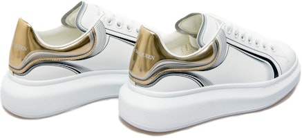 亚历山大·麦昆 白色银色超大款 750336WIDJP8834 Shop 亚历山大·麦昆 白色银色超大款 750336WIDJP8834