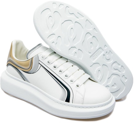 Alexander McQueen Oversized White Silver 750336WIDJP8834 Purchase Alexander McQueen Oversized White Silver 750336WIDJP8834