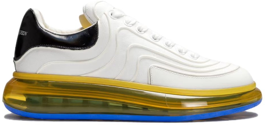 Alexander McQueen Oversized White Yellow Clear Sole 712531W4U838984 Order Alexander McQueen Oversized White Yellow Clear Sole 712531W4U838984
