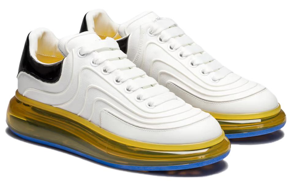 Lookbook Alexander McQueen Oversized Putih Kuning Tapak Jernih 712531W4U838984