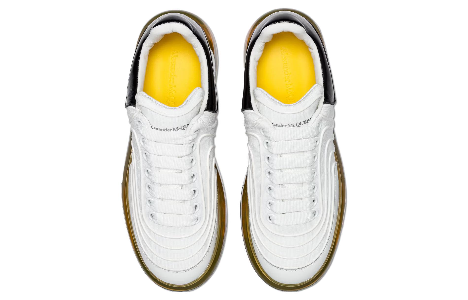 Purchase Alexander McQueen Oversized Putih Kuning Tapak Jernih 712531W4U838984