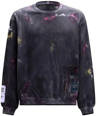 Alexander McQueen Patchwork Colorblock Crewneck Sweatshirt Black () 649796-RQT49-1111 Buy Alexander McQueen Patchwork Colorblock Crewneck Sweatshirt Black () 649796-RQT49-1111