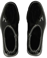 亞歷山大·麥昆 休閒潮流漆皮短靴 黑色 Lookbook 亞歷山大·麥昆 休閒潮流漆皮短靴 黑色