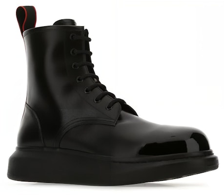 Alexander McQueen Patent Leather Platform Boots 'Black' 663528WHX5R1324 Lookbook Alexander McQueen Patent Leather Platform Boots 'Black' 663528WHX5R1324