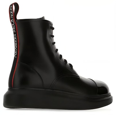 Alexander McQueen Patent Leather Platform Boots 'Black' 663528WHX5R1324 Shop Alexander McQueen Patent Leather Platform Boots 'Black' 663528WHX5R1324
