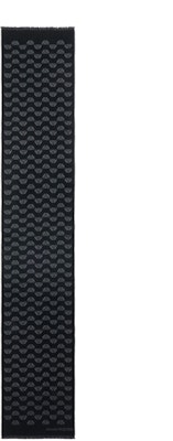 亞歷山大麥昆黑色格紋羊毛圍巾 配件 7802994617Q1061 Order 亞歷山大麥昆黑色格紋羊毛圍巾 配件 7802994617Q1061