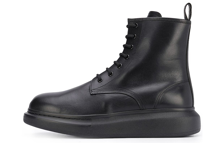 Alexander McQueen Platform Ankle Boots 'Black' 604235WHXE21000