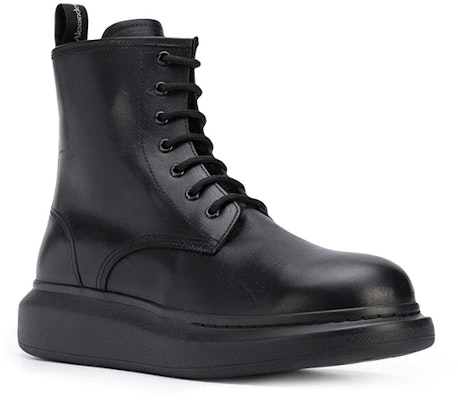 Alexander McQueen Platform Ankle Boots 'Black' 604235WHXE21000 Order Alexander McQueen Platform Ankle Boots 'Black' 604235WHXE21000