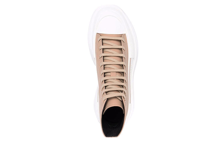 Shop Alexander McQueen Platform Low 'Pink White Embossed Logo' 682417W4RJ42623