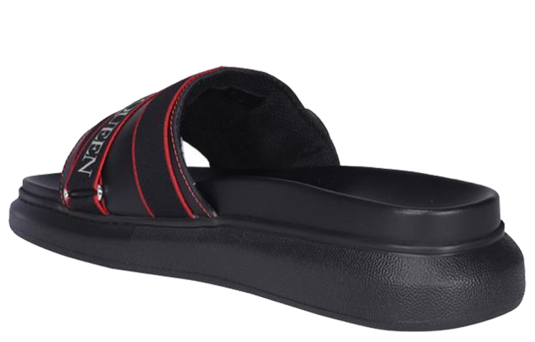 Shop Sandal Platform Alexander McQueen 'Hitam' 663565W4QN11329