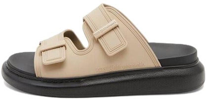 Alexander McQueen Platform Slide 'Black' 663563W4Q599710 Alexander McQueen Platform Slide 'Black' 663563W4Q599710