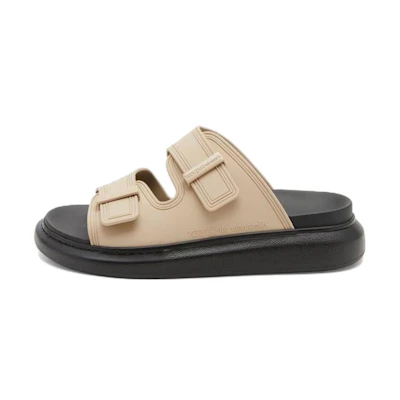 Alexander McQueen Platform Slide 'Black'