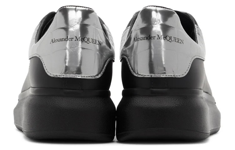 Purchase Alexander McQueen Platform Sneaker 'Black Croc-Tail' Hitam Croco Belakang 553680WIA4A1081