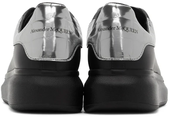 Alexander McQueen Platform Sneaker 'Black Croc-Tail' Hitam Croco Belakang 553680WIA4A1081 Purchase Alexander McQueen Platform Sneaker 'Black Croc-Tail' Hitam Croco Belakang 553680WIA4A1081