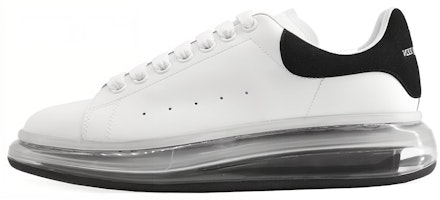 Alexander McQueen Platform Sneaker 'White Black' 612746WHXMA9061 Alexander McQueen Platform Sneaker 'White Black' 612746WHXMA9061