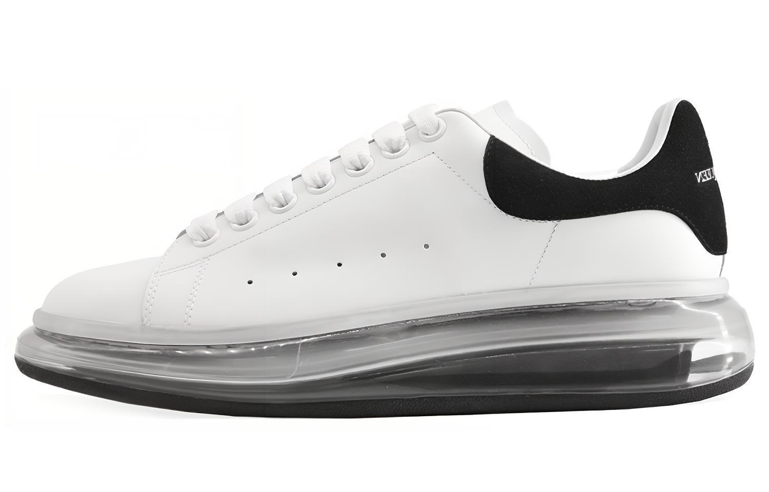 Alexander McQueen Platform Sneaker 'White Black' 612746WHXMA9061